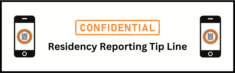 Confidential Residency Reporting Tip Line